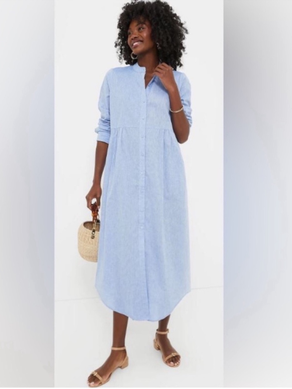 Pomander Place Chambray Lydell Maxi
Dress